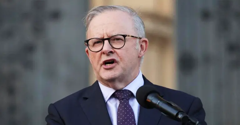 অস্ট্রেলিয়ার প্রধানমন্ত্রী অ্যান্থনি অ্যালবানিজ